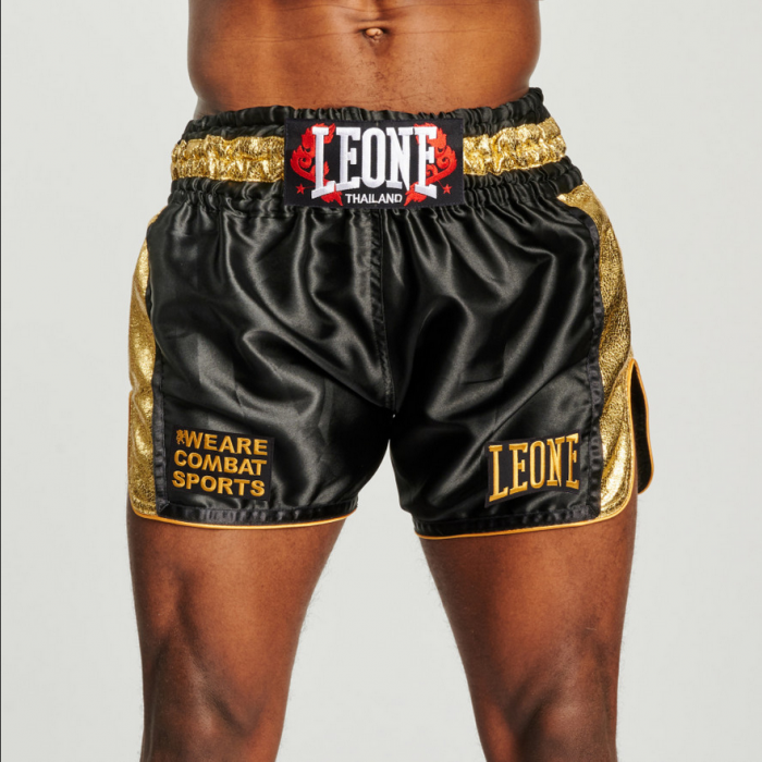 Leone - KHAO LAK THAI SHORTS - Black - Муай Тай Шорти - AB876